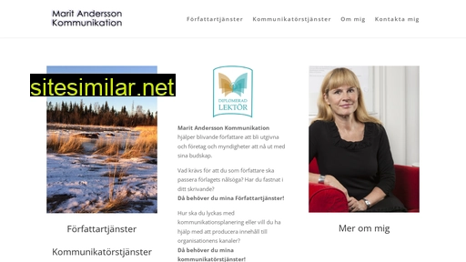 maritanderssonkommunikation.se alternative sites