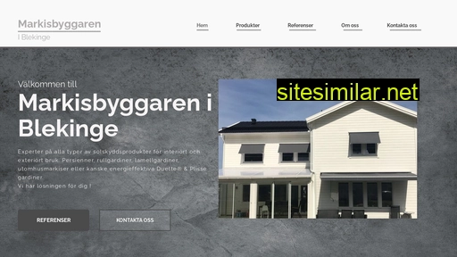 markisbyggaren.se alternative sites