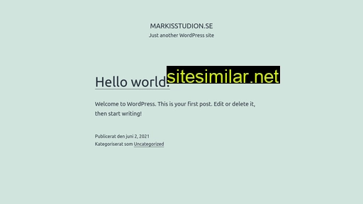 markisstudion.se alternative sites