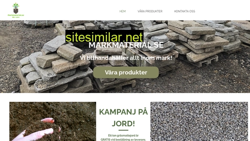 markmaterial.se alternative sites