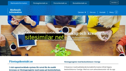 marknadsinformation.se alternative sites
