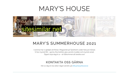 maryshouse.se alternative sites