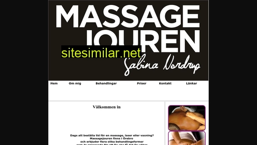 massagejouren.se alternative sites