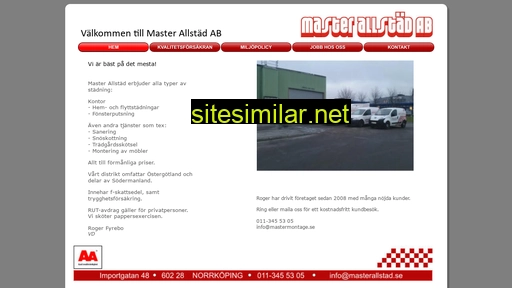 masterallstad.se alternative sites