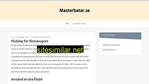 masterbatar.se alternative sites