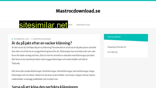 mastrocdownload.se alternative sites