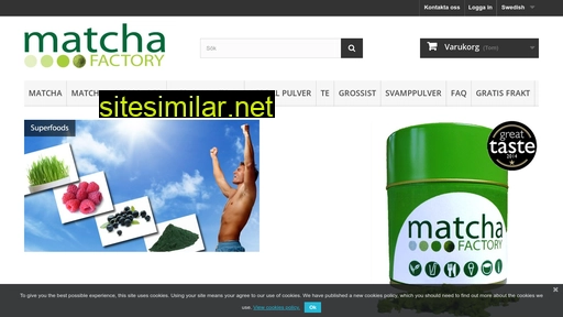 matchafactory.se alternative sites