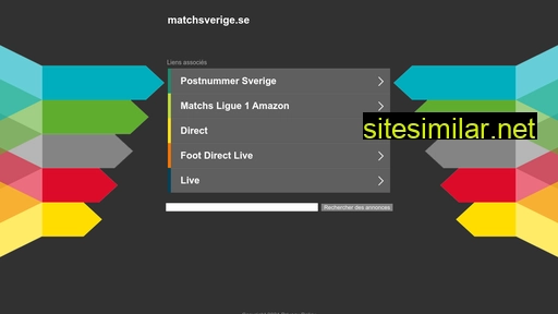 Matchsverige similar sites