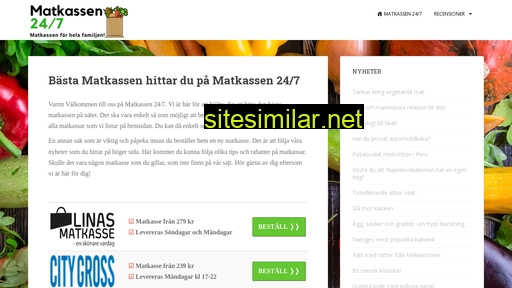 Matkassen247 similar sites