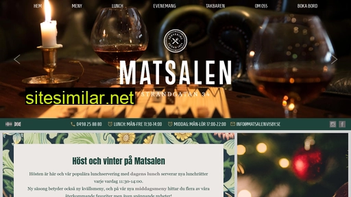 matsalenvisby.se alternative sites