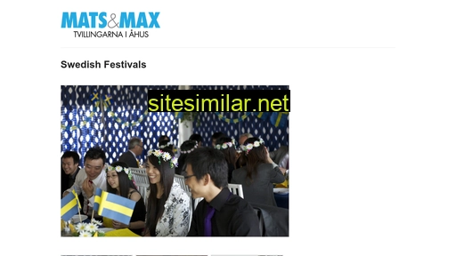 matsomax.se alternative sites