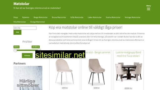 matstolar.se alternative sites