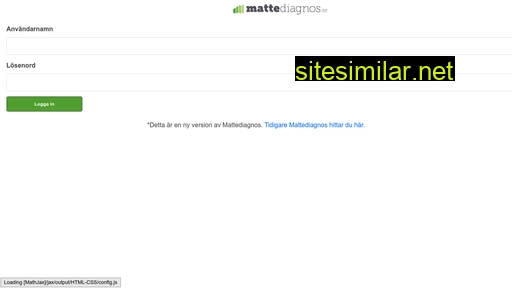 mattediagnos.se alternative sites