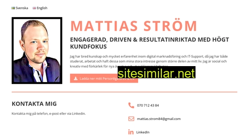 mattias-strom.se alternative sites