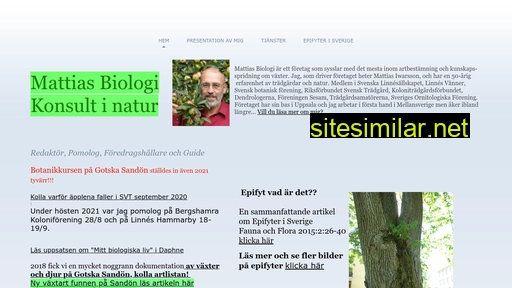 mattiasbiologi.se alternative sites