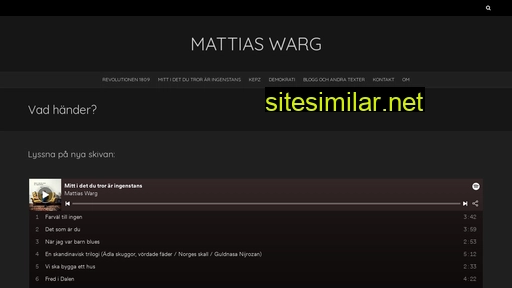 mattiaswarg.se alternative sites