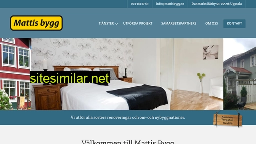 mattisbygg.se alternative sites