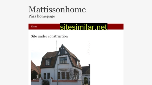 mattissonhome.se alternative sites