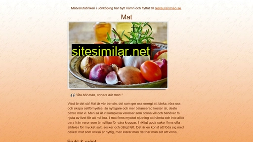 matvarufabriken.se alternative sites