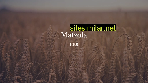 Matzola similar sites
