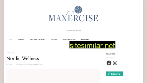 maxercise.se alternative sites