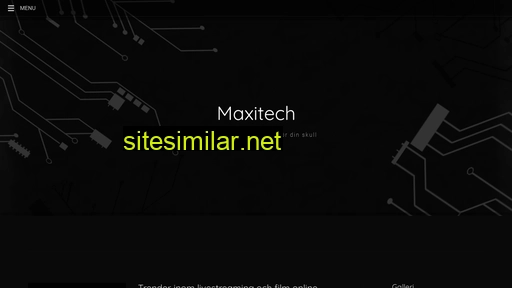 maxitech.se alternative sites