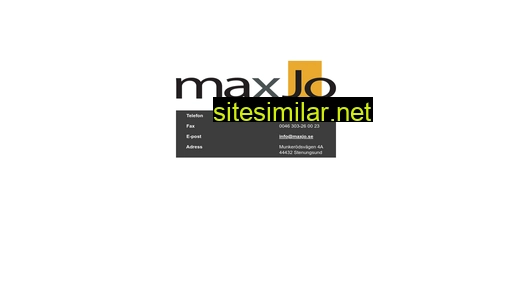 maxjo.se alternative sites