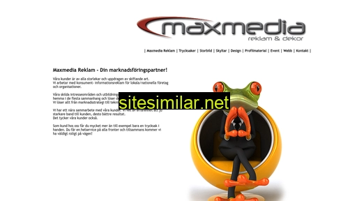 maxmediareklam.se alternative sites