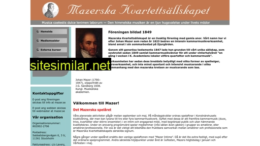 mazer.se alternative sites