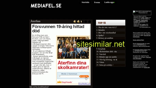 mediafel.se alternative sites
