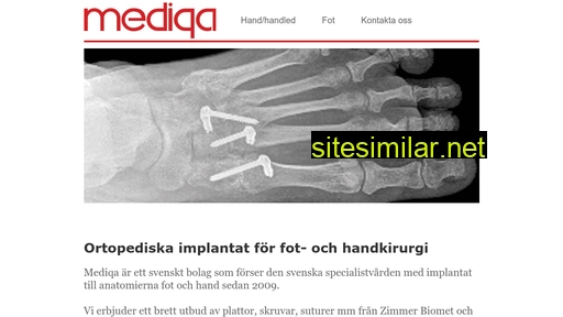 mediqa.se alternative sites