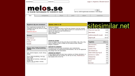 melos.se alternative sites