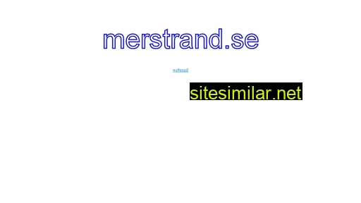 merstrand.se alternative sites