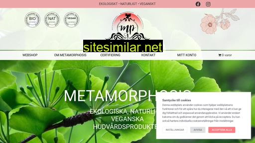 metamorphosisskincare.se alternative sites
