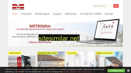 metrotherm.se alternative sites