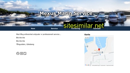 mexusmarin.se alternative sites