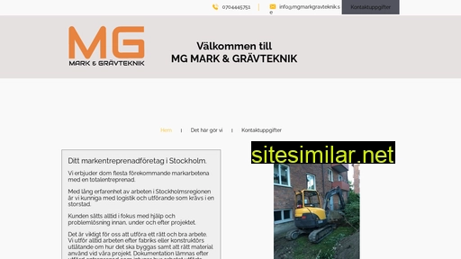 mgmarkgravteknik.se alternative sites