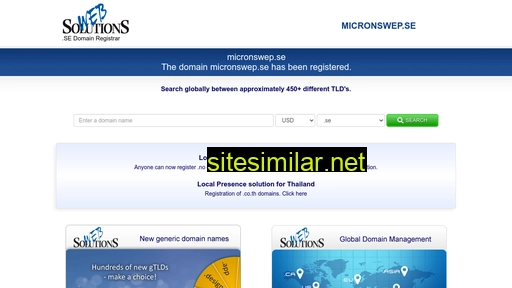 micronswep.se alternative sites