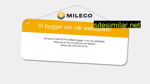 mileco.se alternative sites