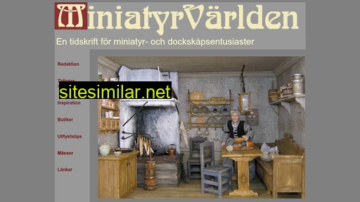 miniatyrvarlden.se alternative sites