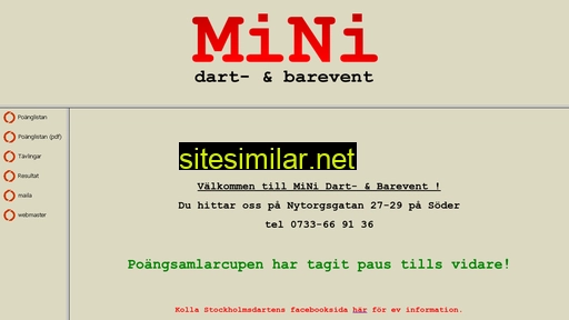minidart.se alternative sites
