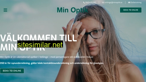 minoptik.se alternative sites