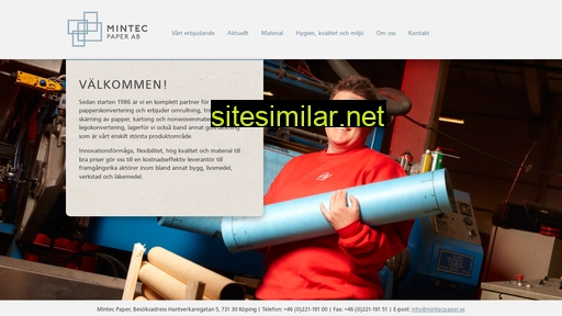 mintecpaper.se alternative sites
