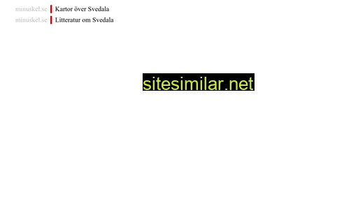 minuskel.se alternative sites