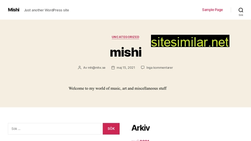 mishi.se alternative sites
