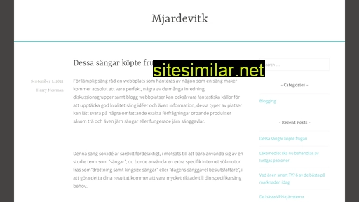 mjardevitk.se alternative sites