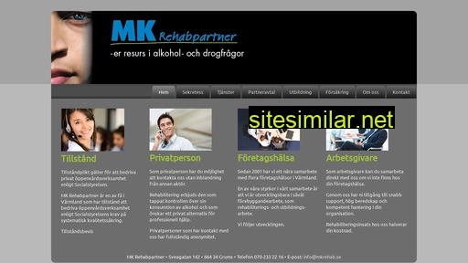 mkrehab.se alternative sites