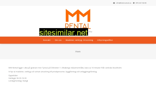 mmrental.se alternative sites