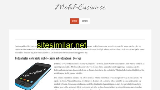 mobil-casino.se alternative sites