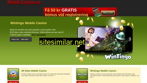 Mobilt-casino similar sites